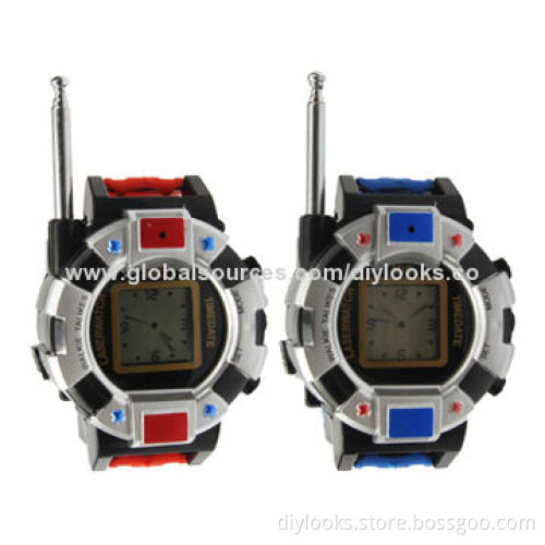 One Pair of Watch 2-way Radio Walkie Talkie Interphone Toy with Antenna